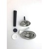 Sink Strainer Basket Valve 3 1/2 Inch Diameter 114 mm
