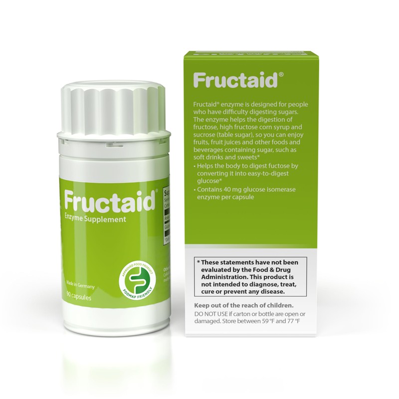 Fructaid Enzyme Supplement - 90 Capsules, so That You can