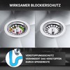 VIOKS Strainer Basket Valve Drain Fitting Diameter 70 mm Bowden
