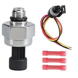 FUSCH 7.3L Diesel Injection Control Pressure Sensor with Harness, ICP Sensor Assembly Compatible with Ford Excursion F350 F450 F550 E350 E450 E550 7.3L Powerstroke Diesel Replace#: F6TZ-9F838-A