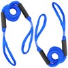 4 ft Bungee Dock Lines for Boats - 2 PCS