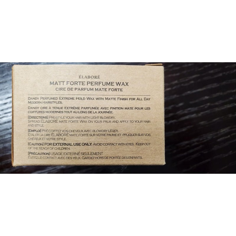 Elabore Matt Forte - Perfume Wax 3.53 fl.oz/ 100g