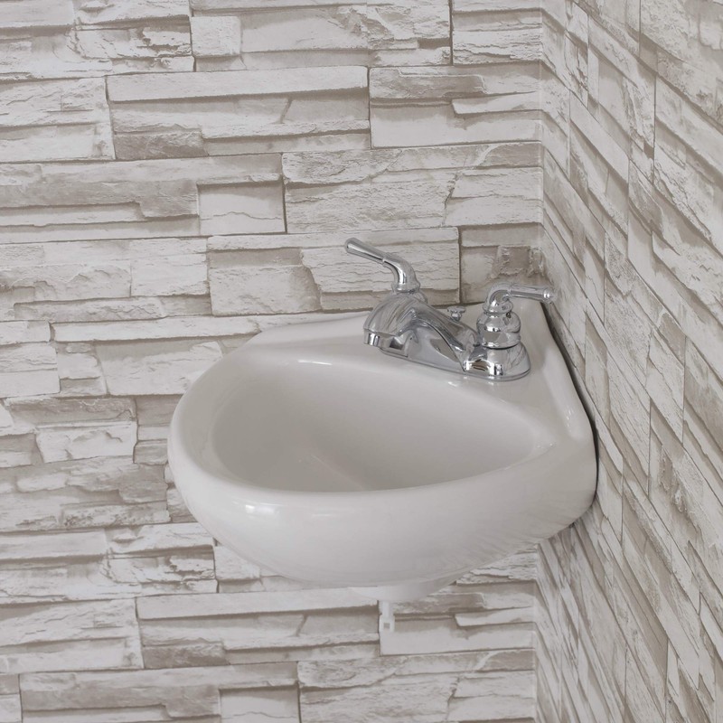 Small Corner Wall Hung Sink