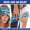 Reusable Hot and Cold Gel Ice Packs for Injuries -