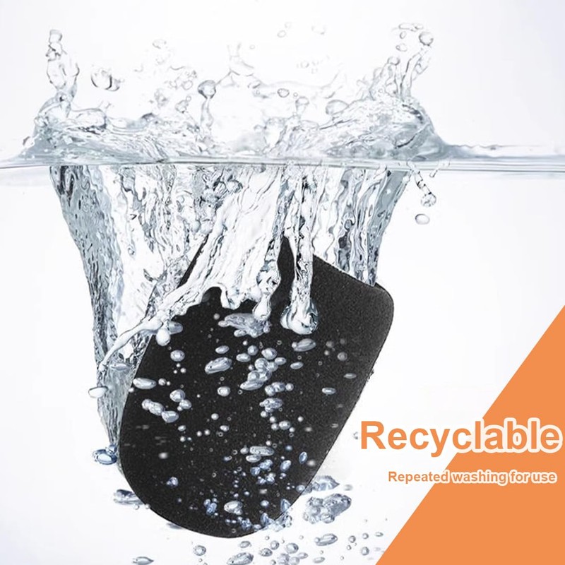 DLPRK Pack of 8 Replacement Foam Windscreen for Microphone and