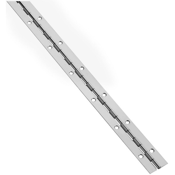 National Hardware N148-379 V570 Continuous Hinge in Nickel,1-1/16" x 48"