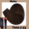 Color Tech Tinte Tono 7.23 Rubio Nacarado Dorado Tubo 90g