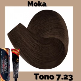 Color Tech Tinte Tono 7.23 Rubio Nacarado Dorado Tubo 90g