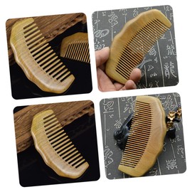 TOVINANNA Green Sandalwood Hair Scalp Massager Comb Detangling Hair Styling Tool