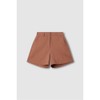 JAJU [JAJU] Women's Cotton Half Pants_Brick