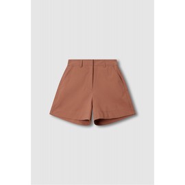 JAJU [JAJU] Women's Cotton Half Pants_Brick