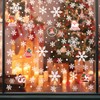 Naler 90 Pegatinas Ventana Decorativa Pegatinas Estáticas Copo de Nieve