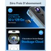 XTU 2K WLAN Doorbell with Camera, 180° Field of View,