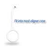 10Pcs Clear Aligner Removal Tool Kit - Portable Retainer Remover
