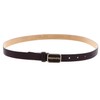VALENTINO Around Plaque Buckle Belt W85 Vino/Oro - Can be