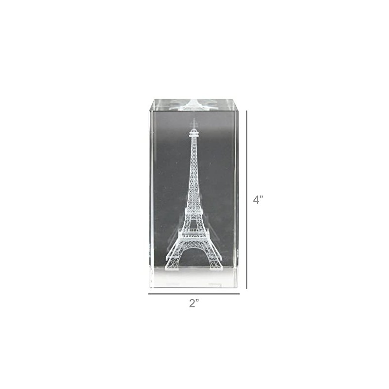 Glass Hologram - Eiffel Tower