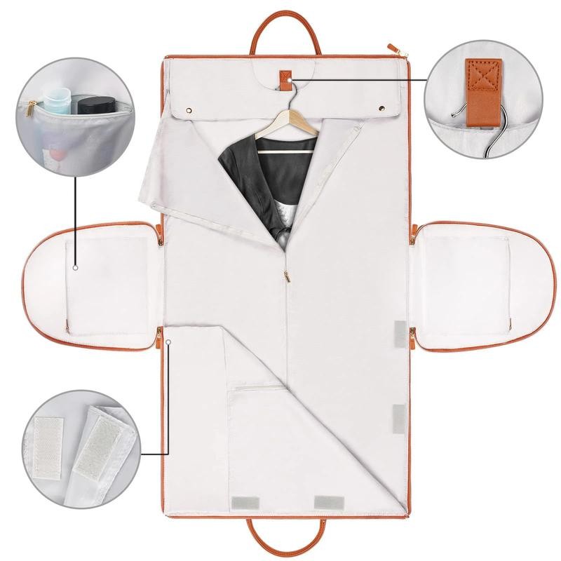 Large Folding Garment Bag - Size: White