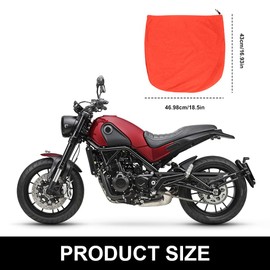 Lyxheth Motorcycle Helmet Bag, Helmet Bags, Helmet Drawstring Bag Travel Bag Helmet Backpacks, Orange Large Storage Helmet Organizer for Welding Motorcycle Bike Riding Travel Racing (Orange)