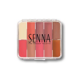 Senna Mini Slipcover Cream to Powder Palette - Oil Free, Lightweight Blush - Select an Option: Cheeky Blush Matte & Glow 1 (Cool)