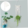 Mipcase 2pcs Flower Hanger Cotton Rope Sling Net Bag for
