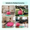Inflatable Gymnastics Air Roller Tumbling Barrel with Electric Pump for