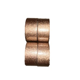 Duck 4 Packs Glitter Mini Duck Tape .75"X180" Gold, Great For Wraps, Crafts And More