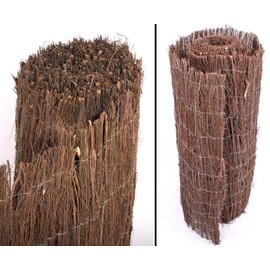 bambus-discount.com Waikiki Eco Heather Mat 150 x 500 cm Natural Fence Climbing Aid Heather Mat 1.5 m x 5 m