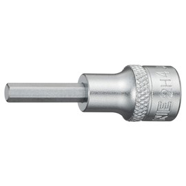 TONE Hexagon Socket HP2H-04 Insertion Angle 0.25 inch (6.35 mm) (1/4 mm), Double Side Width 0.2 inch (4 mm)