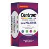 Frasco Multivitamínico Centrum Mujer Vitamina Calcio Hierro Retinol Tabletas Sabor