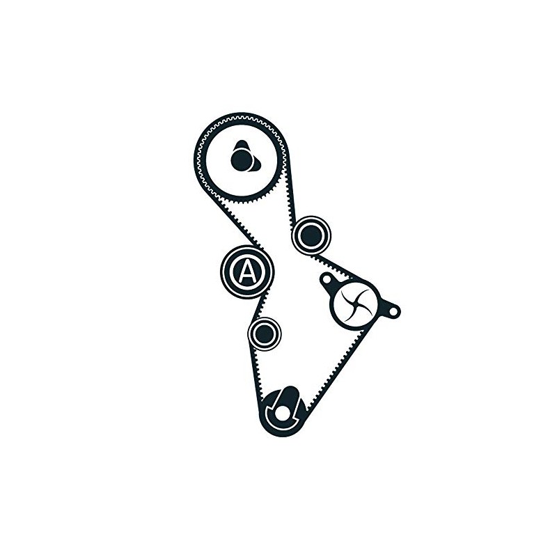 SKF VKMA 01222 Timing belt kit