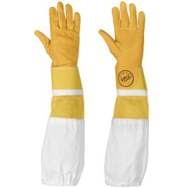 Humble Bee 115 Cowhide Beekeeping Gloves with Reinforced & Ventilated Cuffs