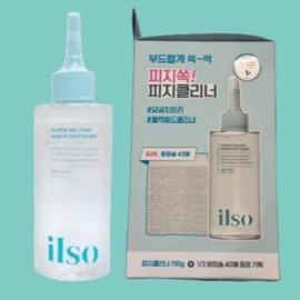 Ilsoh Super Melting Sebum Softener Sebum softener 150ml + 40 cotton pads / 일소 슈퍼 멜팅 세범 소프트너 일소피지연화제 150ml+화장솜 40매
