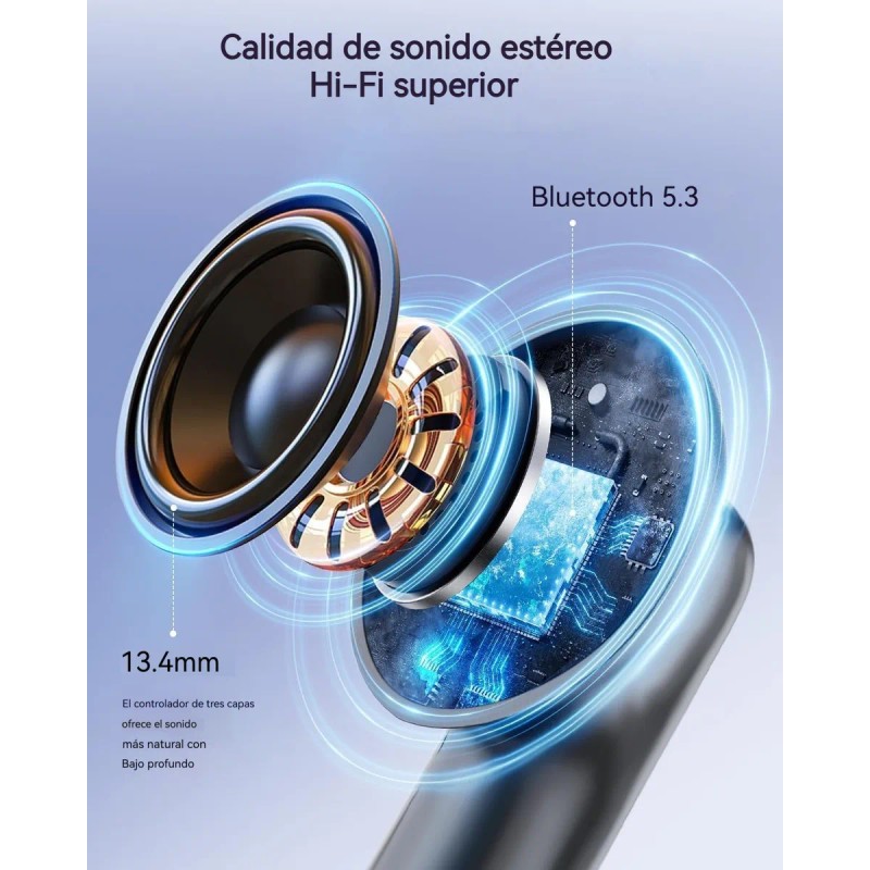 S65 Auriculares Bluetooth TRYMISS Inalmbricos Deportivos Para Gym con Micrfono
