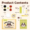 Yeezhee Crochet Kit for Beginners – Complete Amigurumi Animal Starter