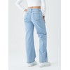 Mars power Straight Leg Jeans for Women,High Waisted Wide Leg