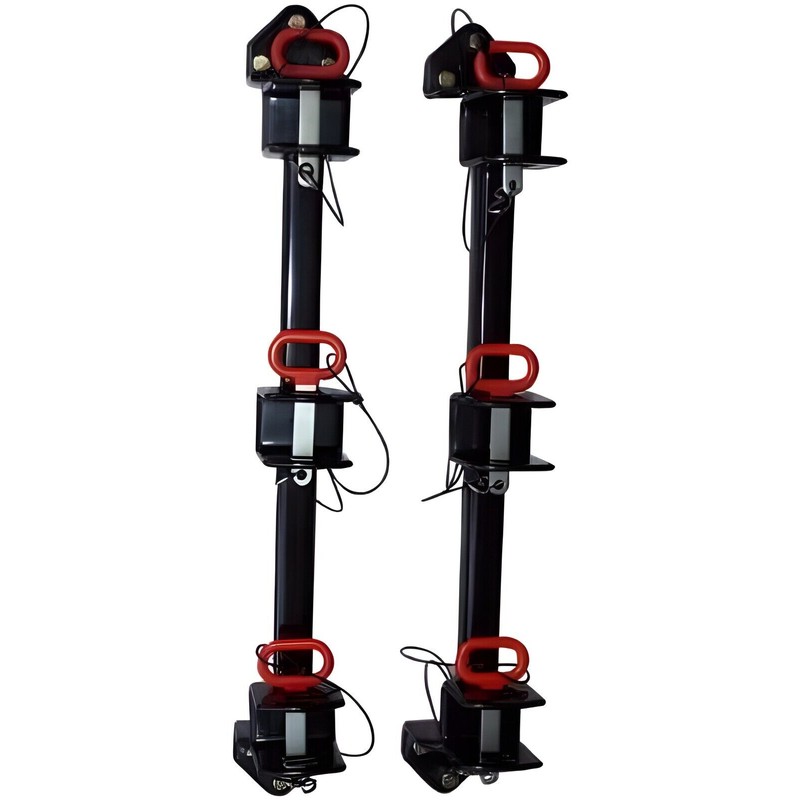 Equipment Guard TG3500 Vinyl Coated Trimmer Rack Holds 3 Three
