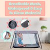 UNiPLAY Foldable Travel Crib, Lightweight Portable Playpen, Easy to Pack