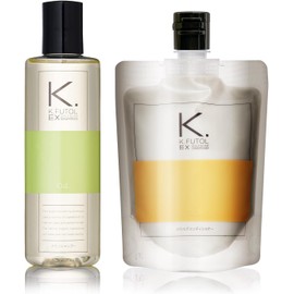 Keftle Men's Scalp Shampoo Conditioner Set Treatment Additive Free 250ml & 200g