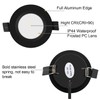 RVZONE 12 Volt LED Puck Light RV Boat Recessed Ceiling