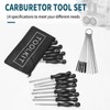 14Pcs Carburetor Adjustment Tool Screwdriver for Common 2 Cycle Small