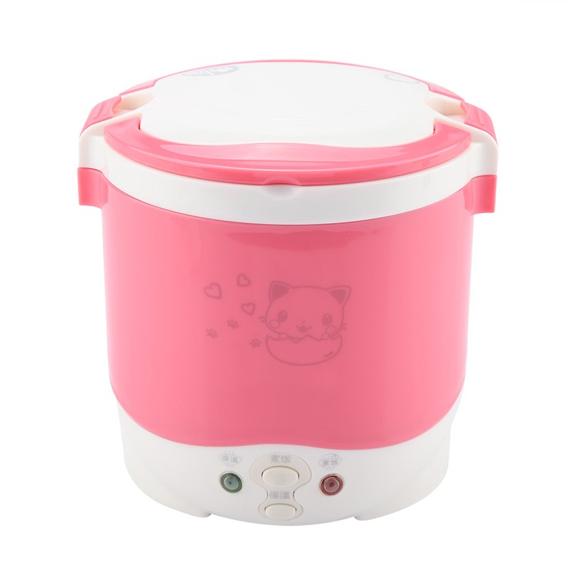 170W 1L Electric Portable Multifunctional Rice Cooker Food Steamer for