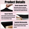 Picnic Table Cover with Bench Covers, Elastic Fitted Spandex Tablecloths