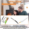 BKIFU Replacement for QuadraFire Pellet Stove Thermocouple Ceramic Protection Cover