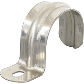 TRUSCO(トラスコ) パイプ用支持金具片サドルSUS 32Φ TPS-SS31