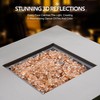 Mr. Fireglass 1/2-Inch Polygon Fire Glass for Fireplace Fire Pit