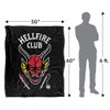 Stranger Things HELLFIRE CLUB LOGO Silky Touch Super Soft Throw