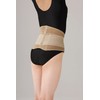 Selvan LL-3L Corset, Thin, Firmly Supports Your Waist, Mocha