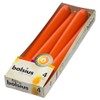 Bolsius 8717847045980 Pointed Candles, 4 Pcs, 245/24 - Mango