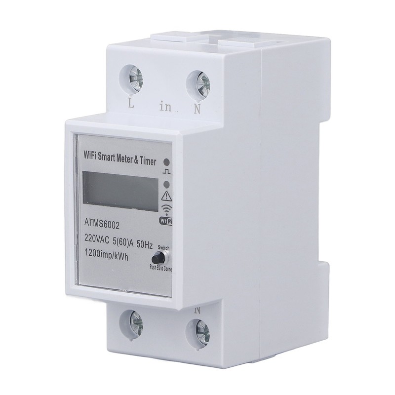 WiFi Smart Meter Power Electricity Energy Monitor Switch Single Phase