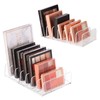 2PCS Makeup Organiser, Clear Acrylic Organiser, Acrylic Makeup Organiser, 7-Section